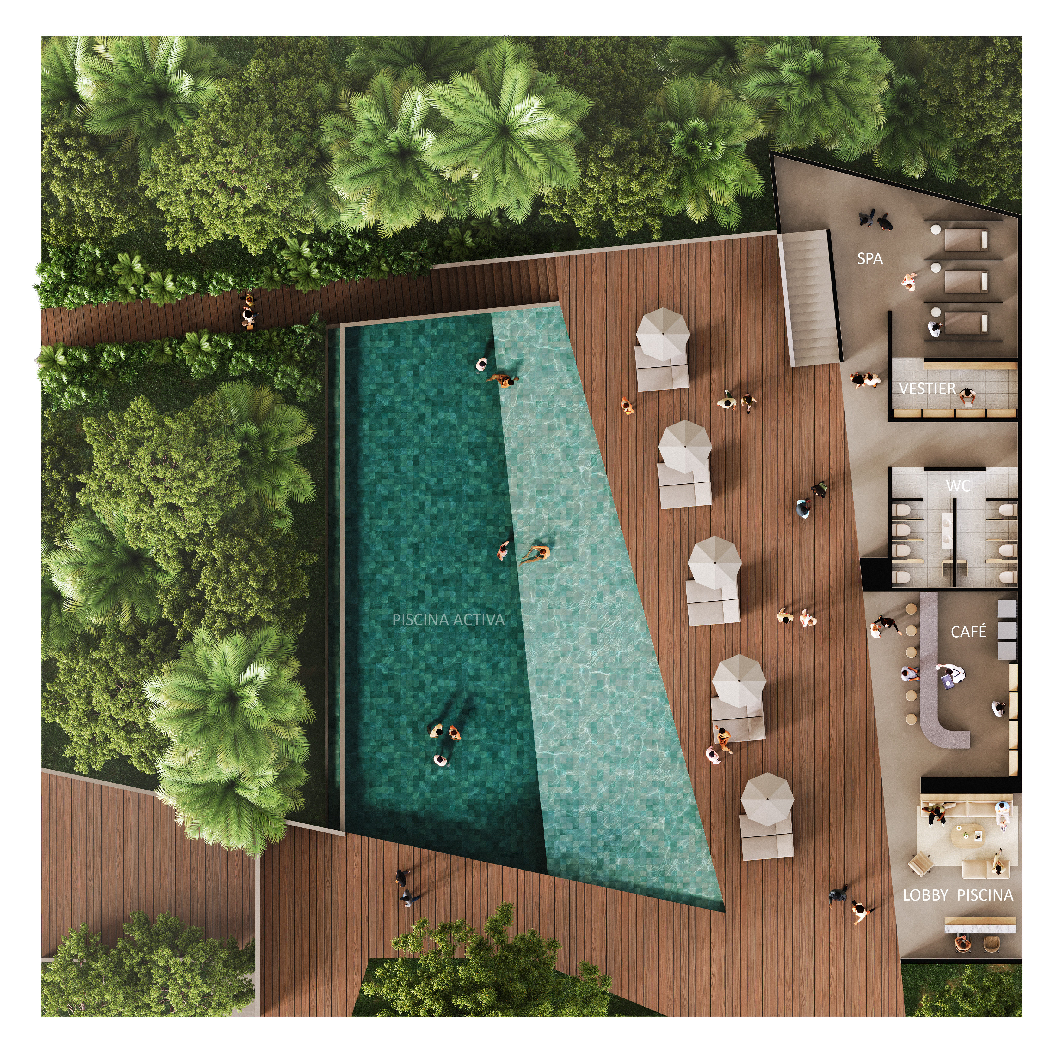 Vista aérea - Mawala